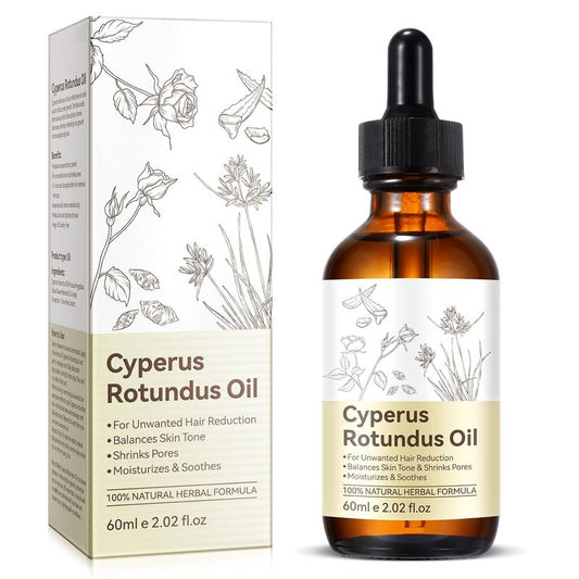 Cypress Oil for Hair Removal - Natural Soothing Formula, Reduces Body Hair Growth | 2.02 Fl Oz