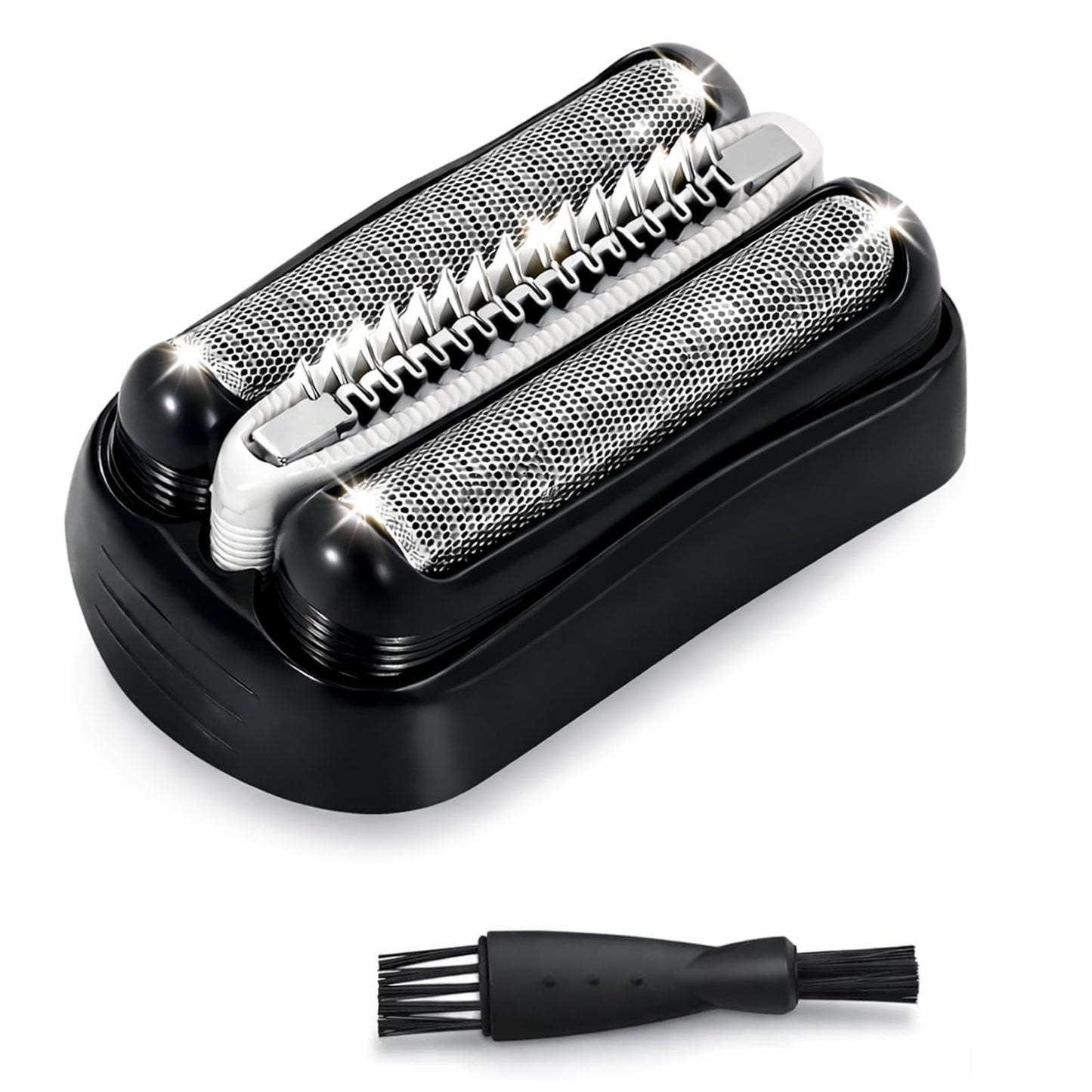 32B Shaver Foil Replacement and Cutter for Compatible with Braun Series 3, Shaver Razor Blade Cassette Head Compatible with Braun 320 330 340 350CC 370cc-4 390cc-4 Models