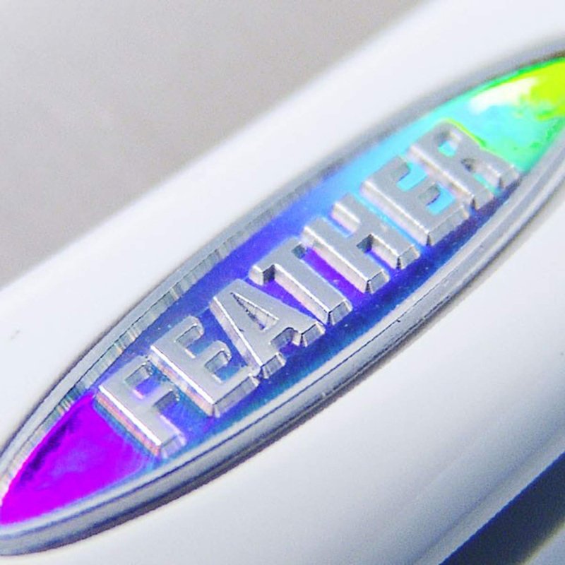 Feather DX Folding Pearl Handle Razor