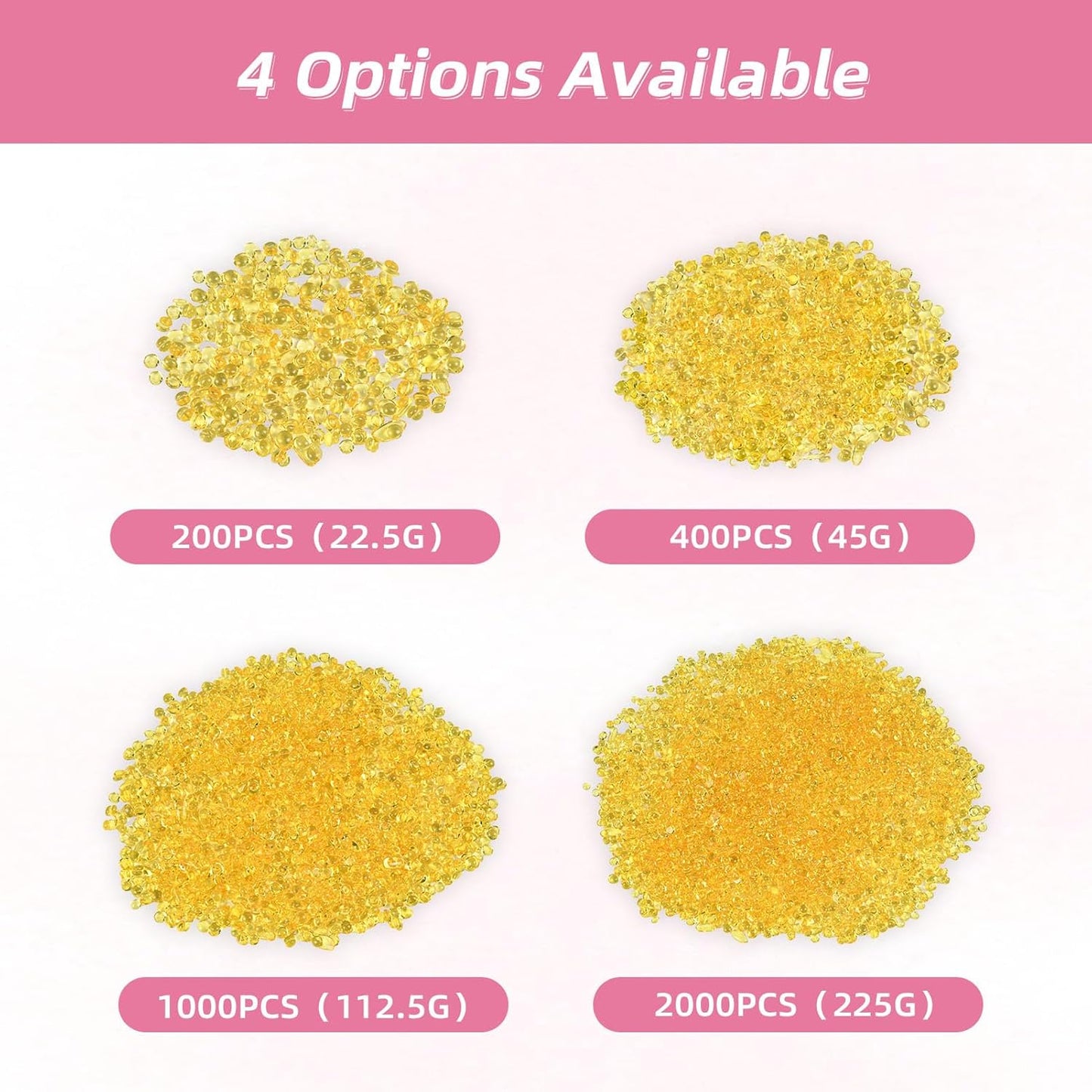 Keratin Glue for Hair Extensions - 400 PCS Bonding Beads | 45g K-Tip Granules for I-Tip & Nail Extensions