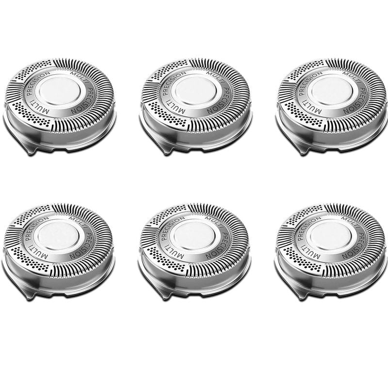 SH50 Replacement Blade Heads for Philipss Norelcos Series 5000 Electric Shavers Blades Head for AquaTouch(S5xxx) PowerTouch(PT8xx PT7xx) and AquaTouch(AT8xx AT7xx) (6 PACK)