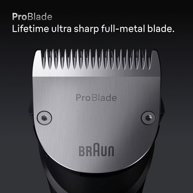 Braun All-in-One Series 9 Men’s Electric Beard Trimmer, Hair Clipper, Shaver & Razor for Face, Hair & Body, AIO 9535 with Gillette Labs Razor, Cordless