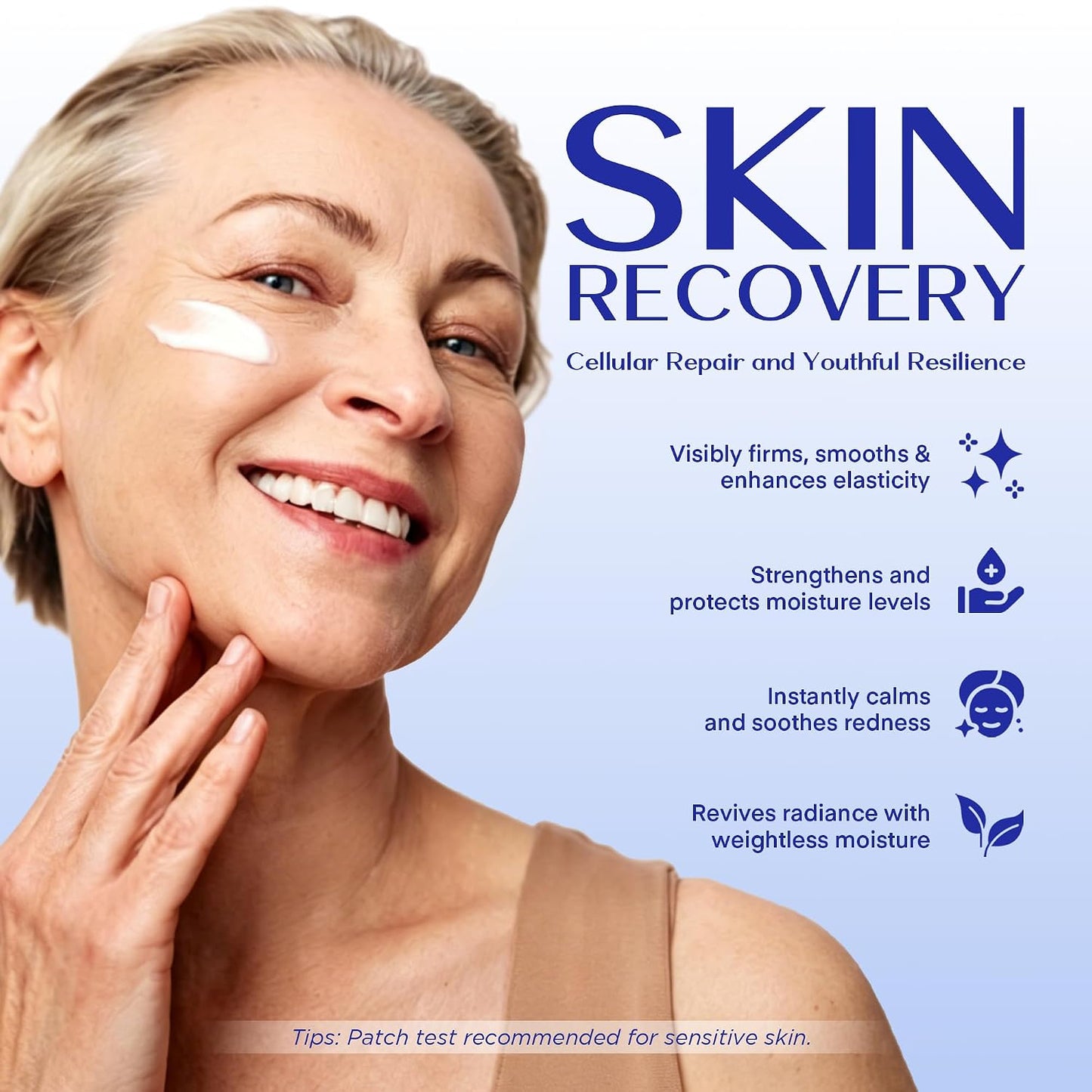 VIGORITY Copper Peptides Cream - Anti-Aging GHK-Cu & NAD+ Moisturizer for Fine Lines | Hydrates & Restores Mature Skin 3.4oz