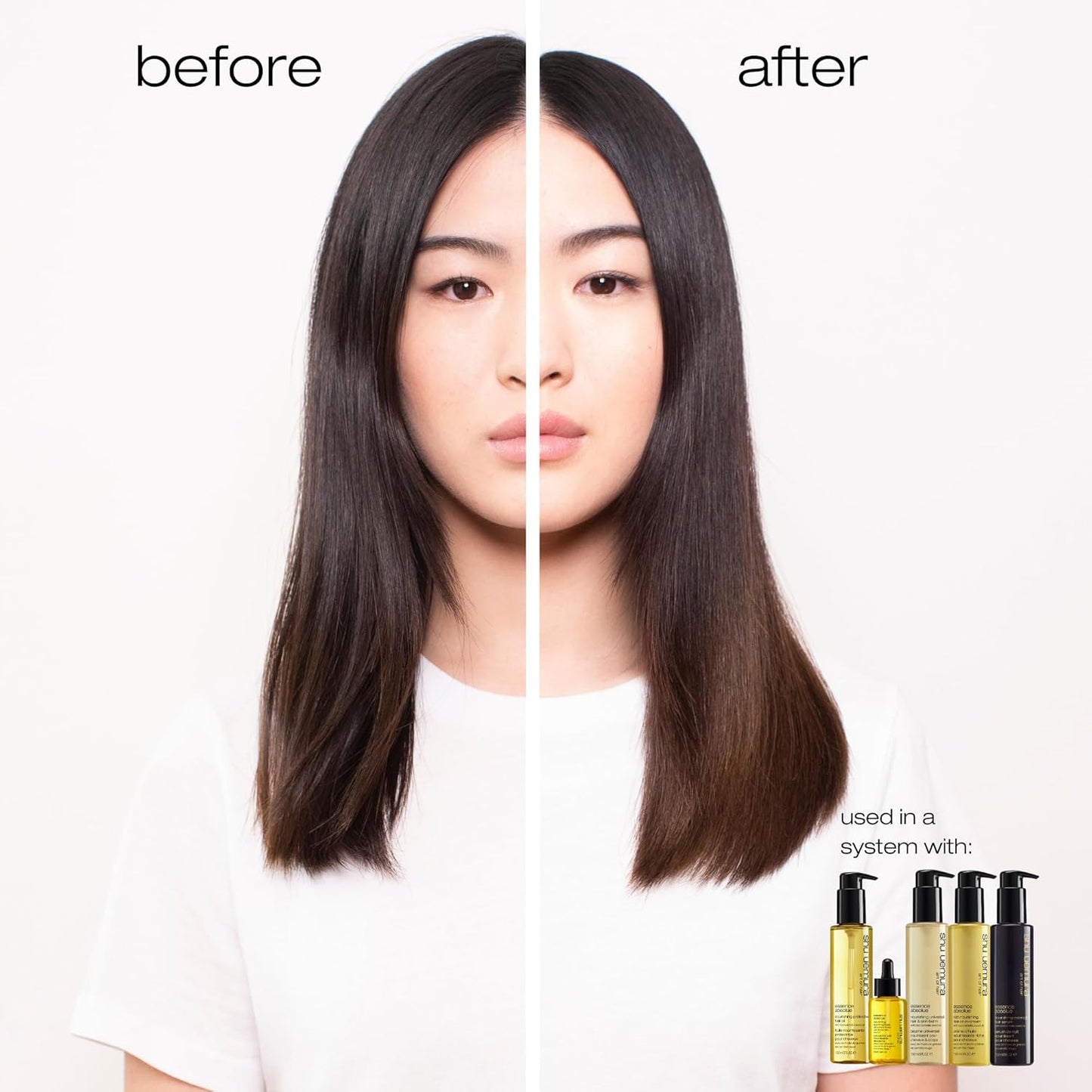 Nourishing Protective Hair Oil - Shu Uemura Art of Hair Essence Absolue | Lightweight, Hydrating, Frizz Control, Heat Protection