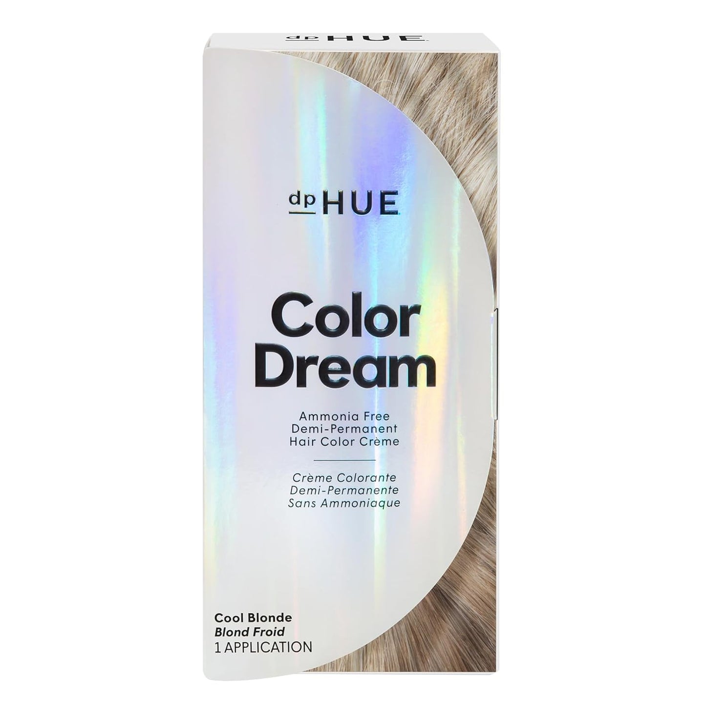 Cool Blonde Demi-Permanent Hair Color - Ammonia-Free, Boosts Shine | Lasts 16 Washes, Paraben & Sulfate Free