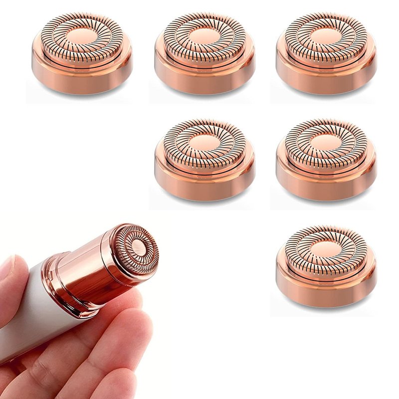 6 Pack Gen2 Replacement Heads for Flawless Facial Hair Remover Replacement Blades for Finishing Touch Flawless Hair Removal