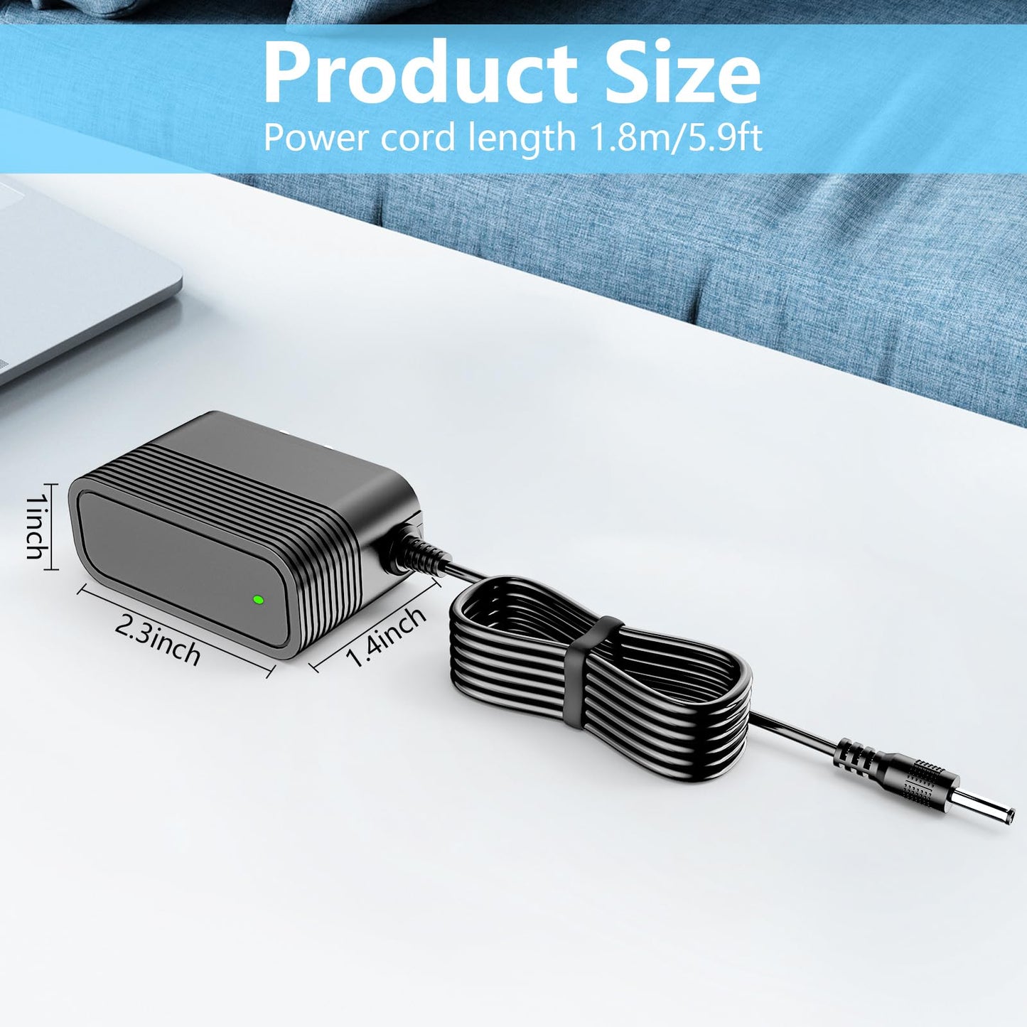 Charger for VacLife Handheld Vacuum Cleaner Compatible with VacLife VL106 VL188 VL189 VL706 VL188-N H-111 H-106 H106 Handheld Vacuum Power Adapter