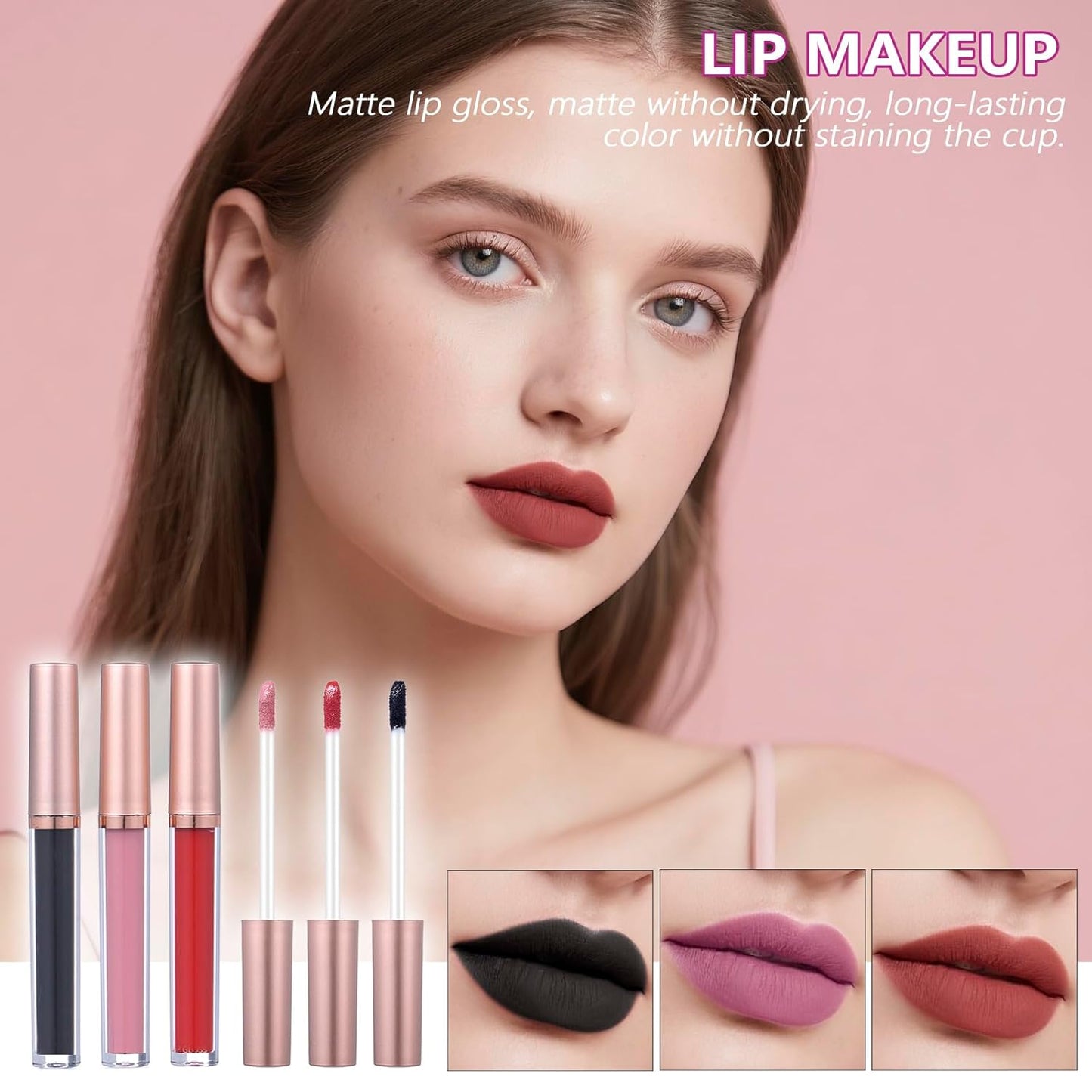 Makeup Kit for Teen Beginners - Complete Makeup Set with Eyeshadow Palettes, Foundation, Concealer & Brushes | 18 Colors