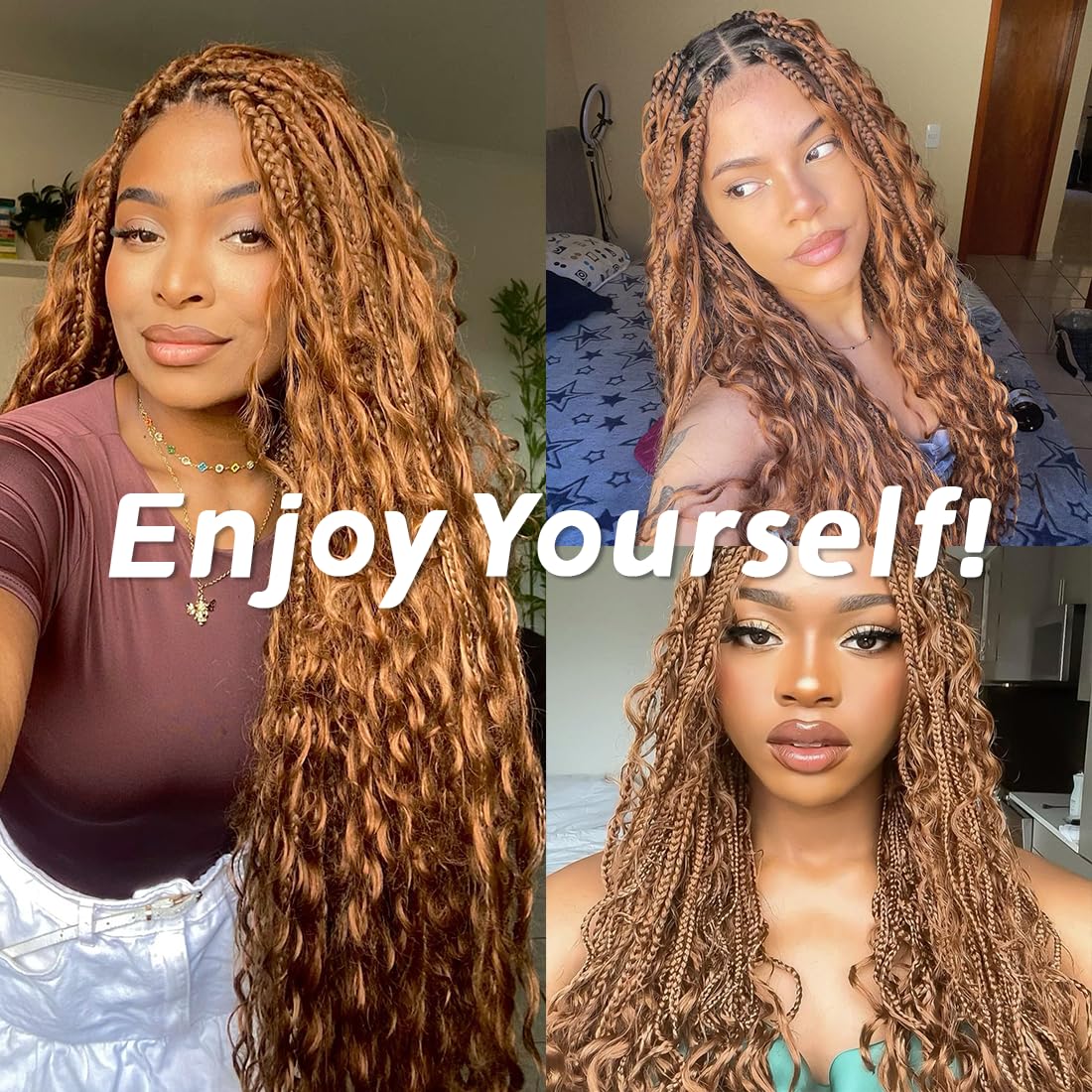 Hydtxc 30 Dark Brown Deep Water Wave Bulk Human Braiding Hair 100g 22 Inch Braiding Hair No Weft Brazilian Virgin Deep Curly Human Hair Extensions for Boho Braids