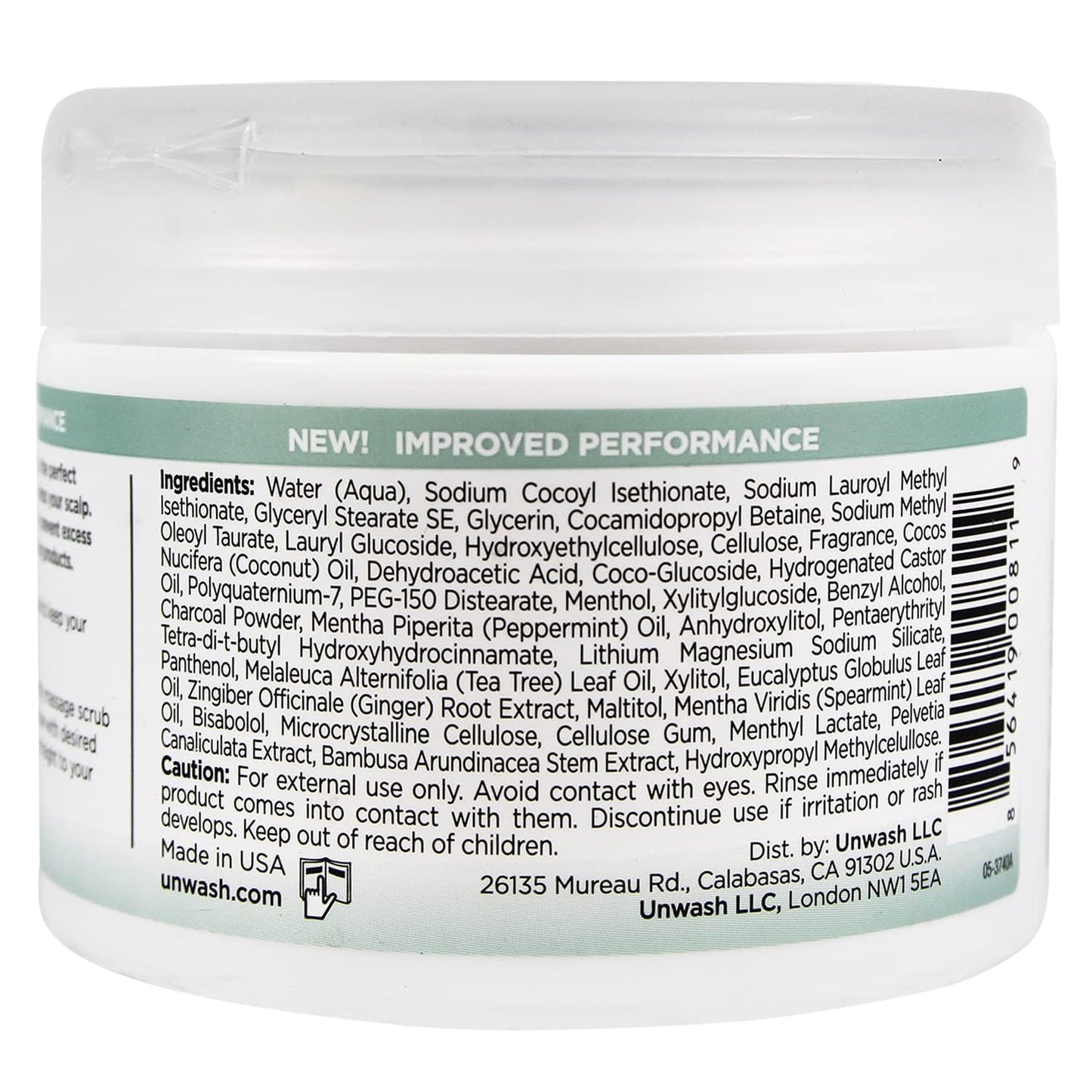 Charcoal Detox Scalp Scrub - Exfoliate & Rebalance Dry, Itchy Scalps | Paraben-Free, 8.82 oz