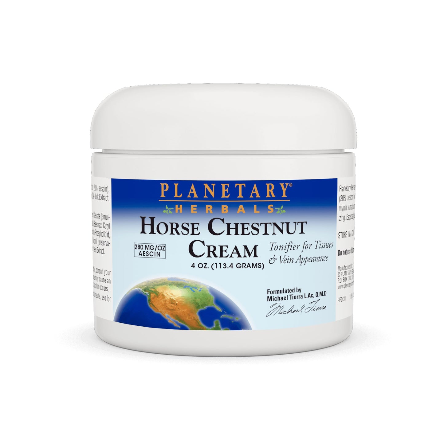 Planetary Herbals Horse Chestnut Cream Tonifier - 4oz