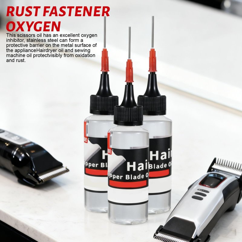 2pcs Hair Clipper Oil Blade Oil, Hair Trimmer Lubricant, Long-Lasting Protection for Hair Clippers, Shavers & Trimmers