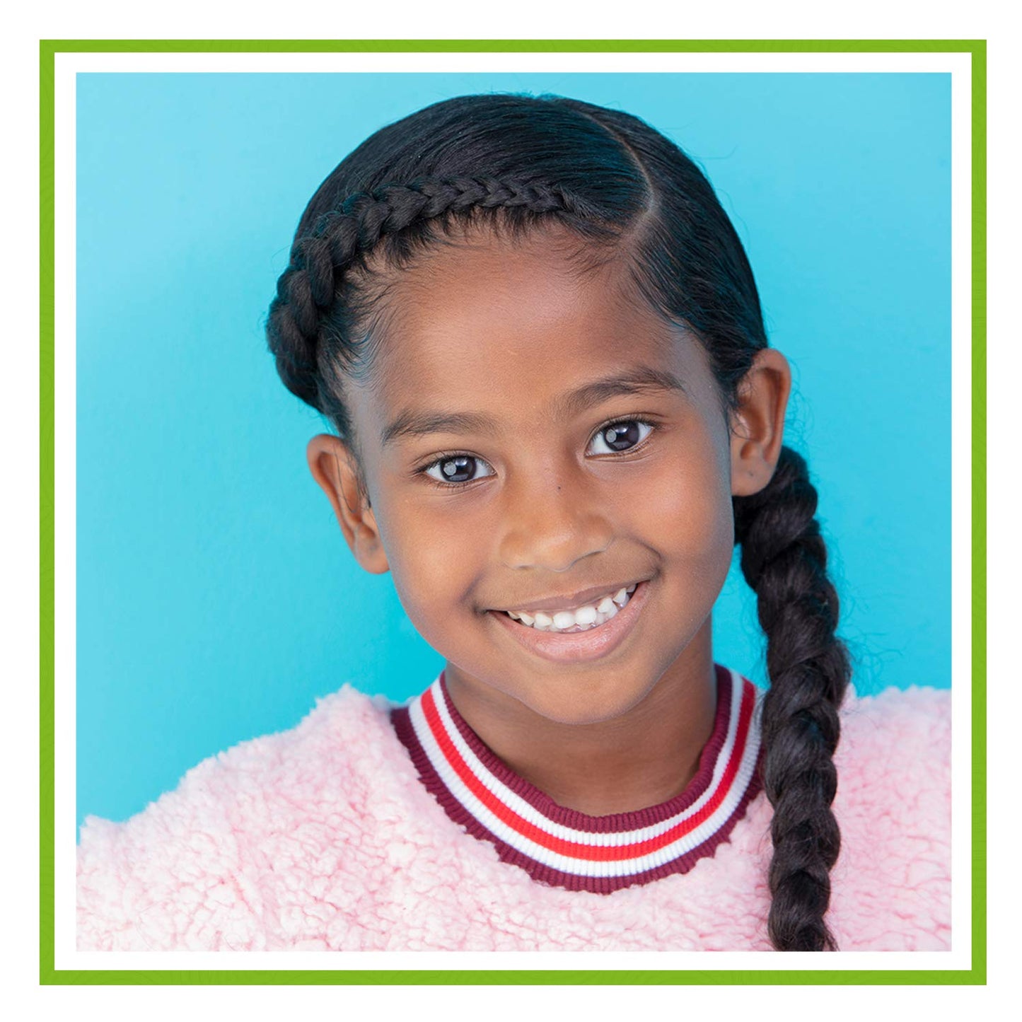 Just For Me Curl Peace Braiding & Twisting Grip Glaze - Holds & Reduces Frizz, Contains Flaxseed, Avocado Oil & Black Castor Oil, Nourishes & Strengthens Hair 5.5 oz