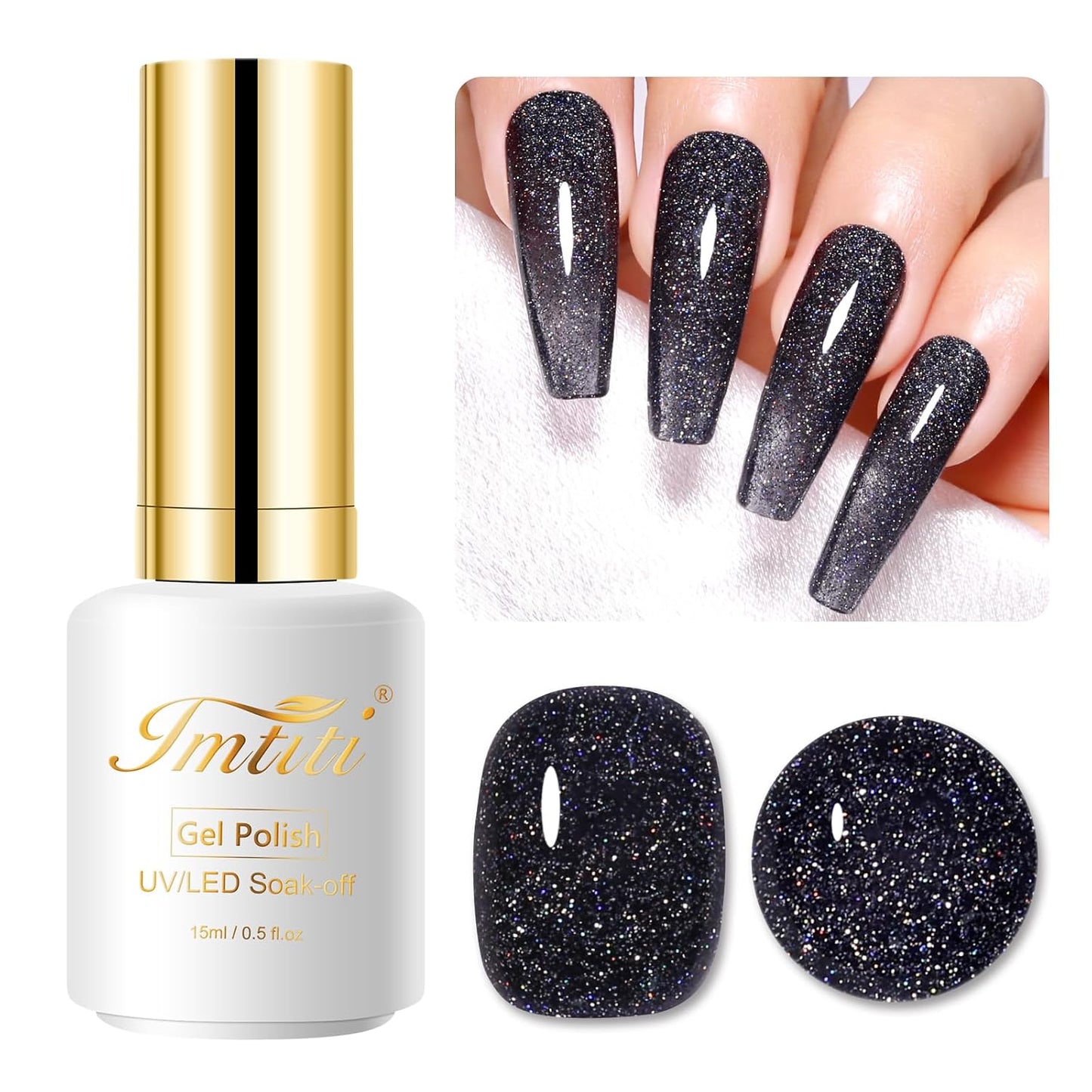 Coral Gel Nail Polish - UV/LED Soak Off Formula for Spring & Summer | 0.5 Fl Oz DIY Nail Art