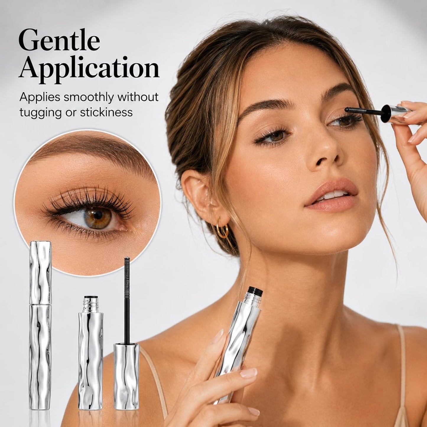 Volumizing Mascara for Dramatic Lashes - Long-Lasting, Waterproof Formula