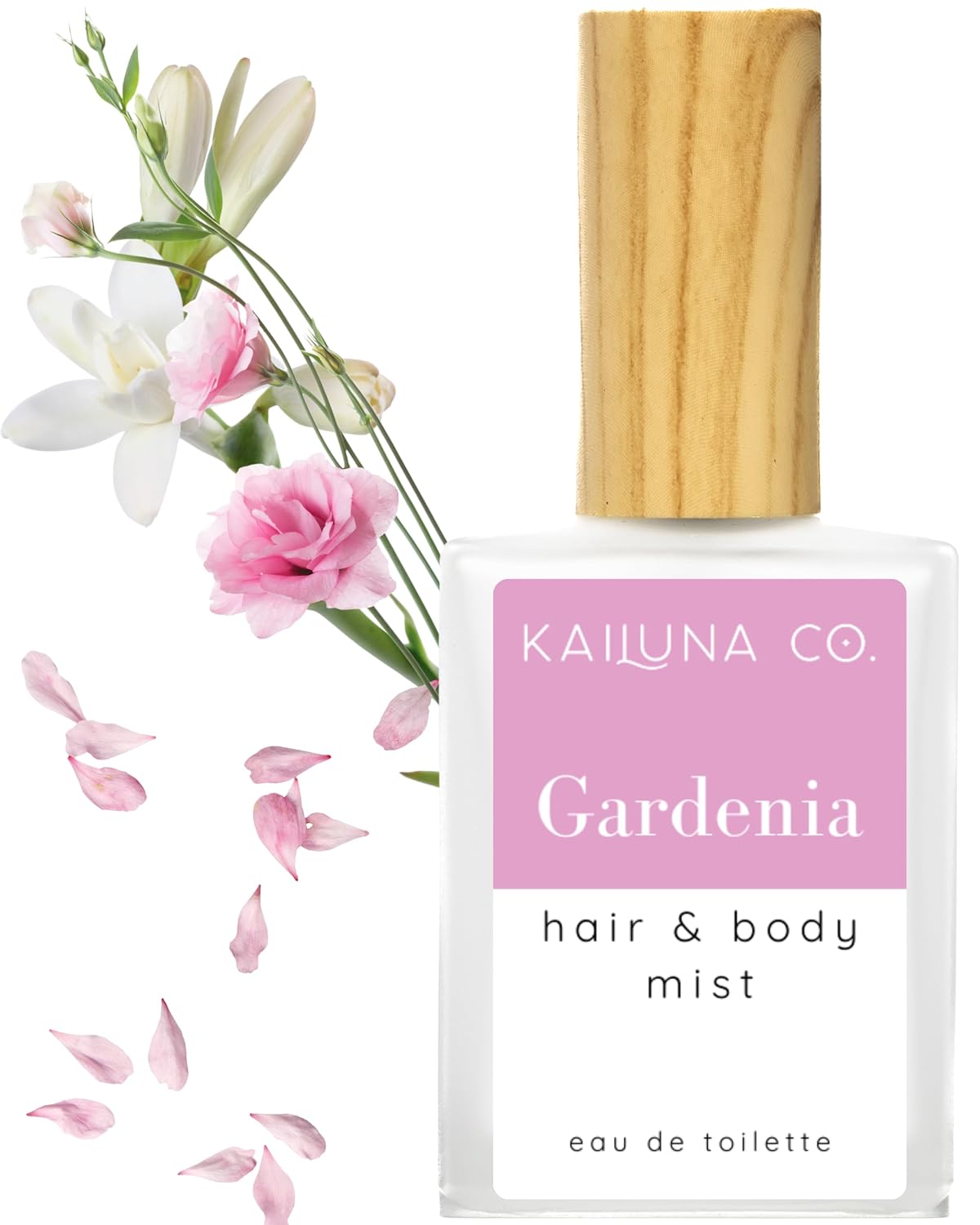Kailuna Co. Baby Powder Hair & Body Mist Spray - Natural Essential Oils, Alcohol-Free | 0.5 Fl Oz