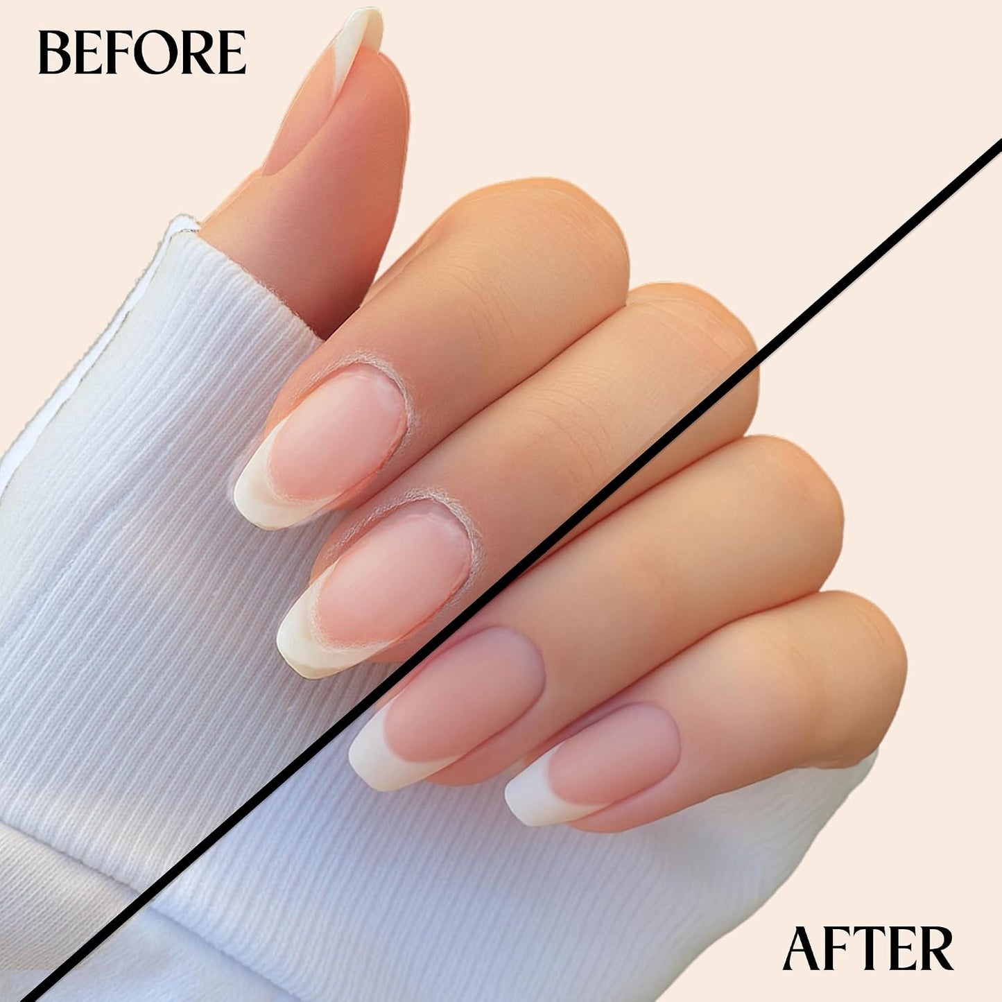 Cuticle Oil for Nails - Lavender & Chamomile Moisturizer - Strengthens & Nourishes - 2.5 oz Dropper & Brush Included