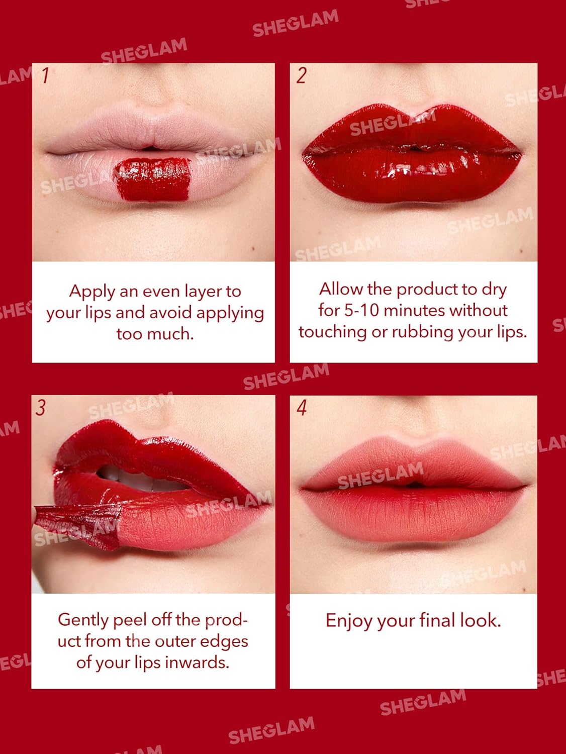 Peel Talk Lip Tint - Transfer-Proof, Highly Pigmented Color | Celeb Crush
