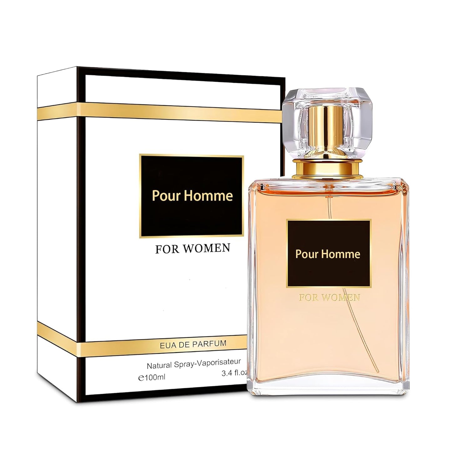 Nice Girl Women's Perfume - Chypre Floral Eau De Parfum with Rose, Jasmine & Vanilla | 2.7 Fl Oz Elegant Bottle