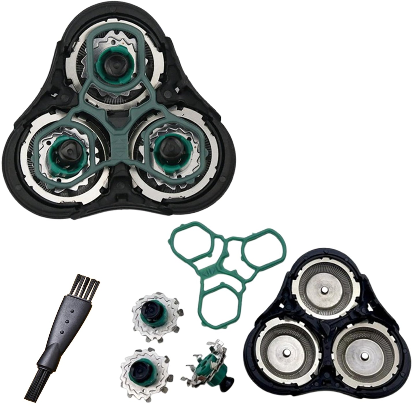 RQ11 Replacement Shaver Heads Compatible with Philipss Norelcos Sensotouch for 2D Electric Shaver(1100 Series) 1150x 1160x 1170x1 180x Replacement Blades(Not Original (1-Pack)