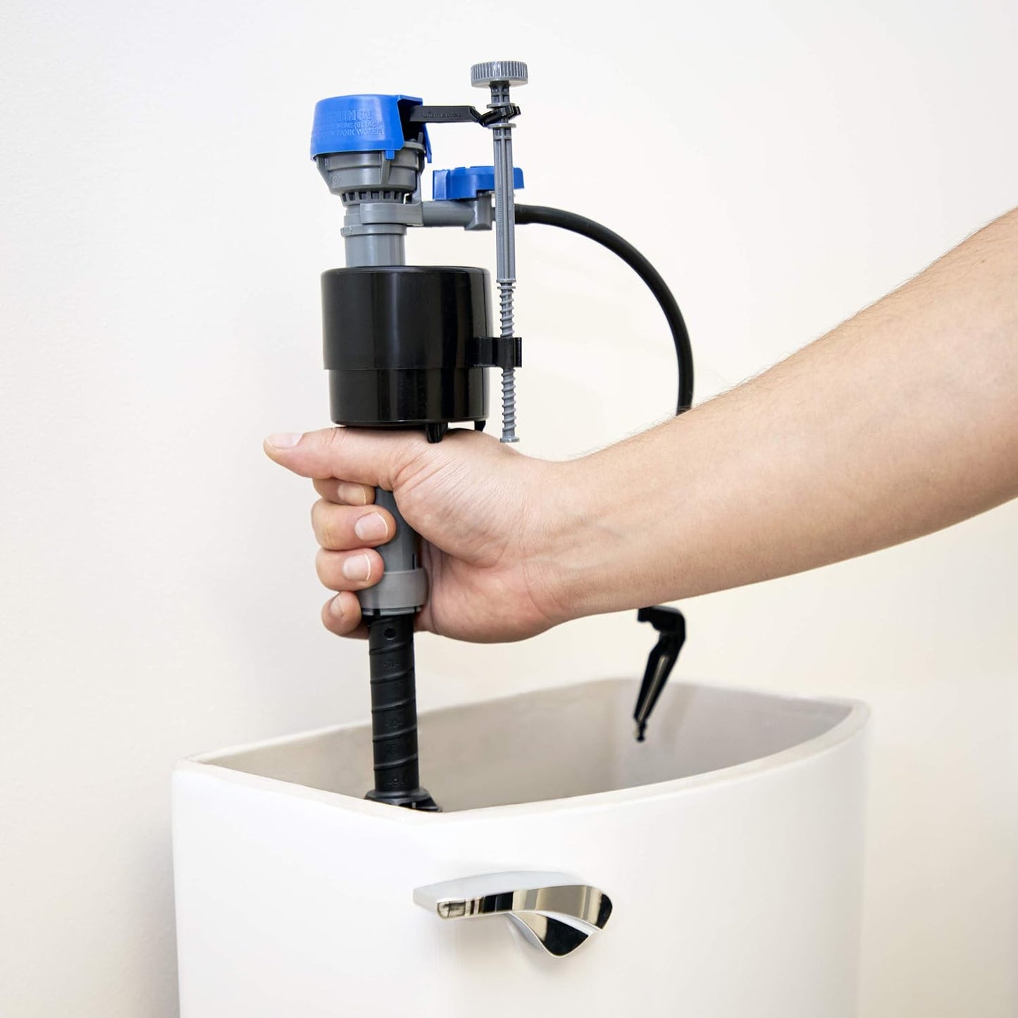 Fluidmaster Toilet Fill Valve - High-Performance Water Control for Tank & Bowl | 1-Pack, Multicolor