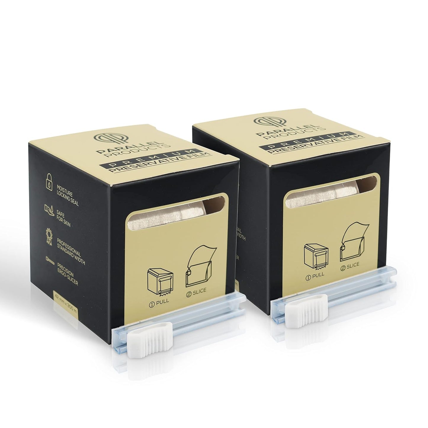 Premium Preservative Film - Plastic Wrap for Brow & Lash PMU | BPA-Free, 300m, 2-Pack