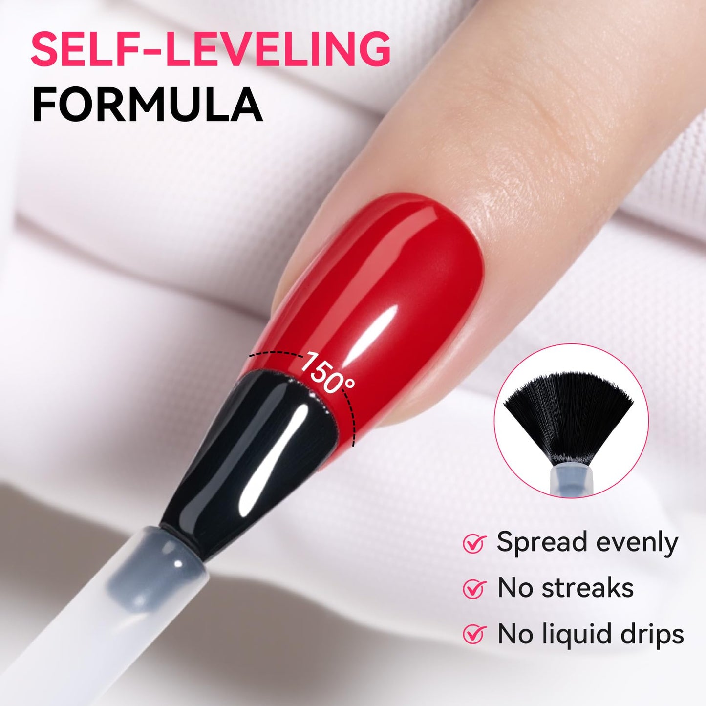 Makartt Gel Top Coat: 2 PCS 15ml No Wipe Top Coat Gel Nail Polish Upgrade Diamond-Shine Long-Lasting Clear Gel Polish Soak Off UV LED Lamp Needed Home DIY Gift Women
