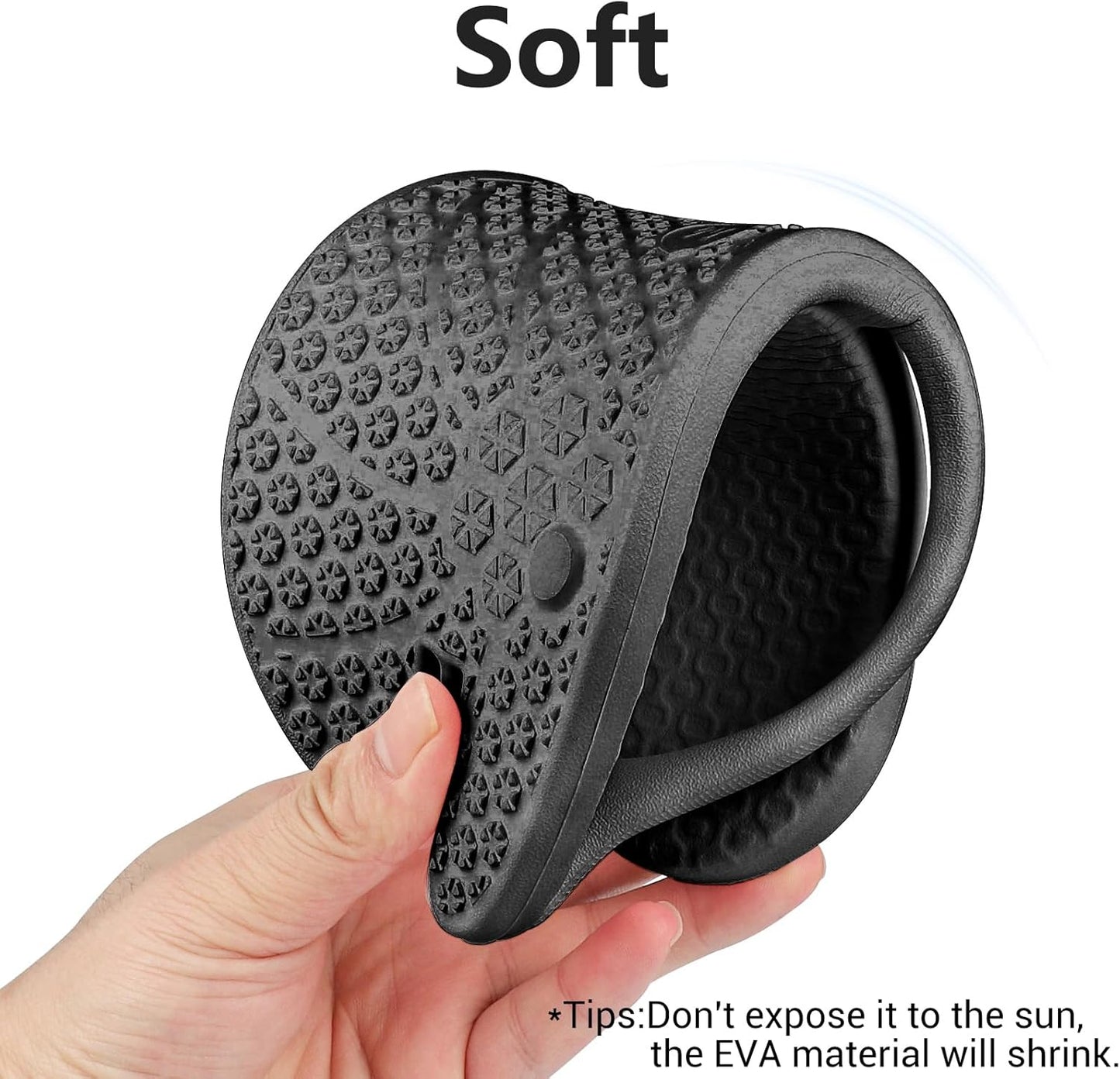 Foldable Travel Flip-Flops - Soft Non-Slip Shower Slides for Beach, Gym & Spa | Quick Dry Summer Sandals