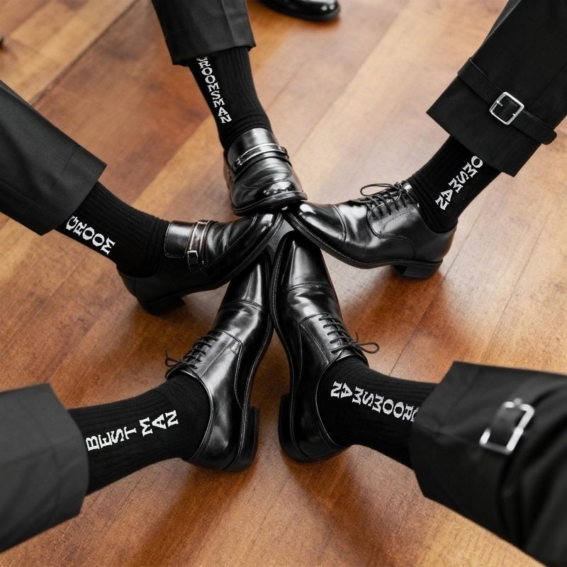 Stcylzfu 10 Pcs Groomsmen Gifts Funny Socks for Wedding Gifts Best Man from Groom