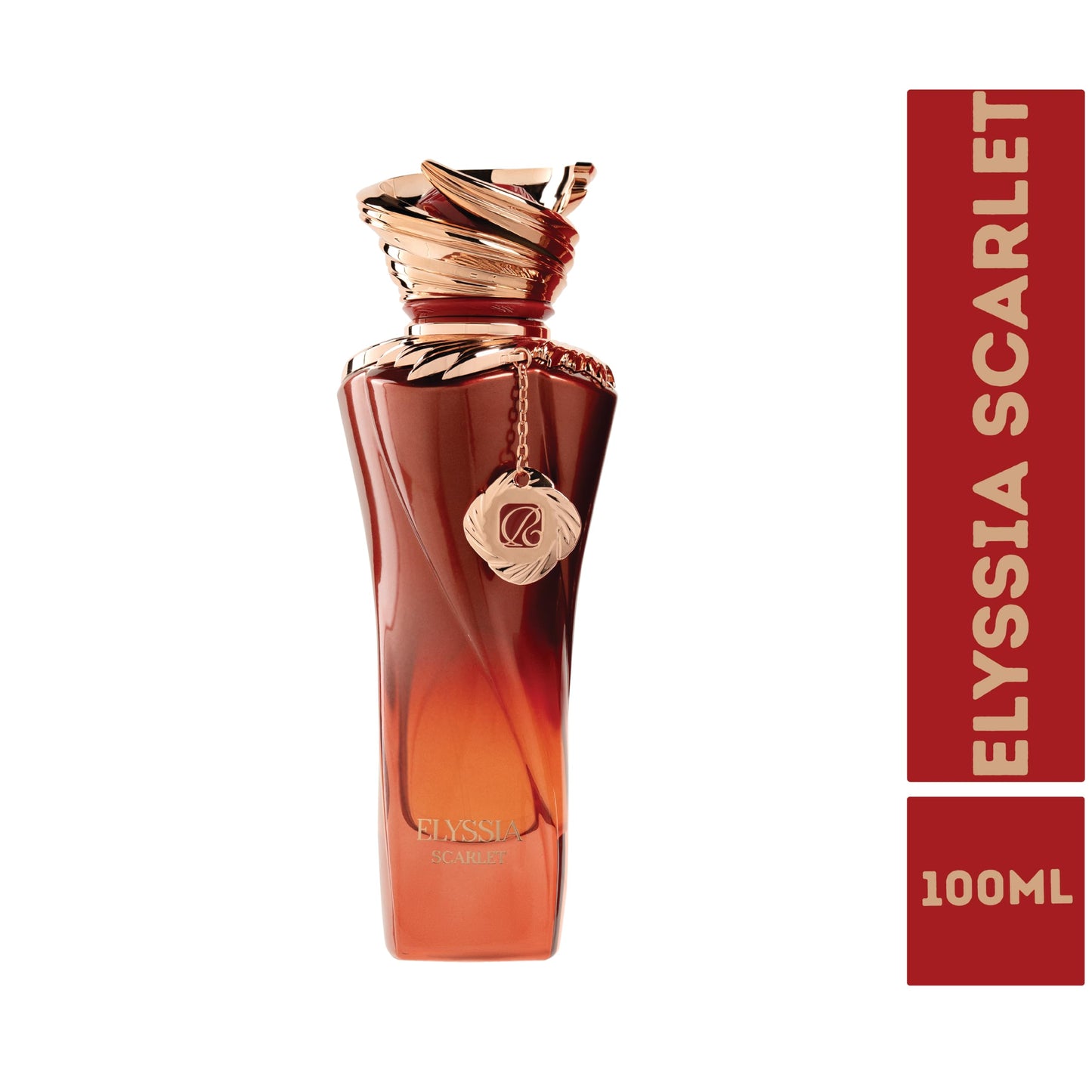RiiFFS PARFUMS Elyssia Scarlet Extrait de Parfum for Women Long Lasting Fruity Floral Perfume with Cherry, Pepper & Vanilla Luxury Scent 100ml