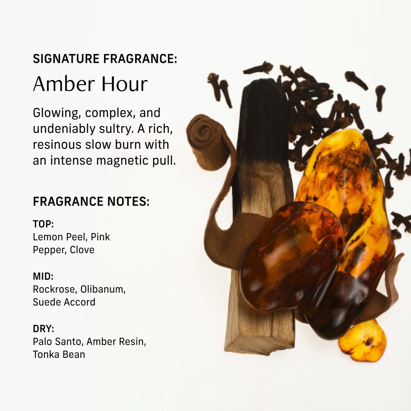 CYKLAR Perfume Oil – Amber Hour Scent with Palo Santo & Tonka Bean – Travel-Friendly 15ml