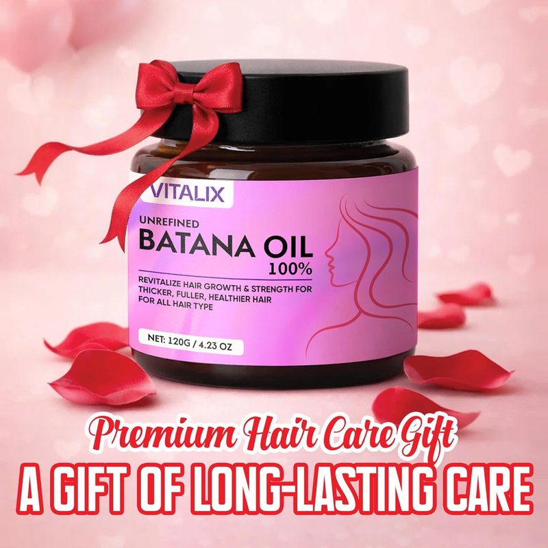 Batana Natural Hair Growth Oil - Organic Scalp Nourishing Treatment | 4.23 oz