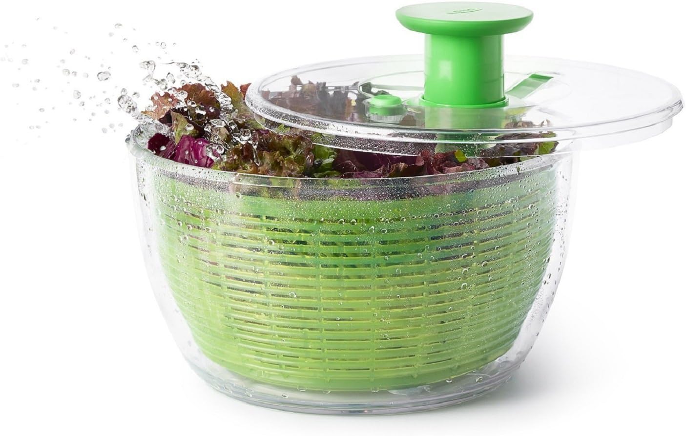 OXO Good Grips Salad Spinner - Efficient Lettuce & Vegetable Washer | 6.22 Quart Capacity