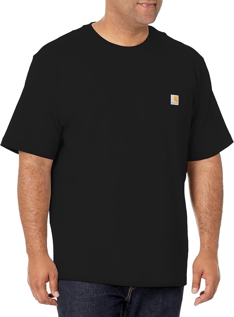 Carhartt Men's K87 Pocket T-Shirt - Classic Fit, Soft Cotton | Multiple Colors Available