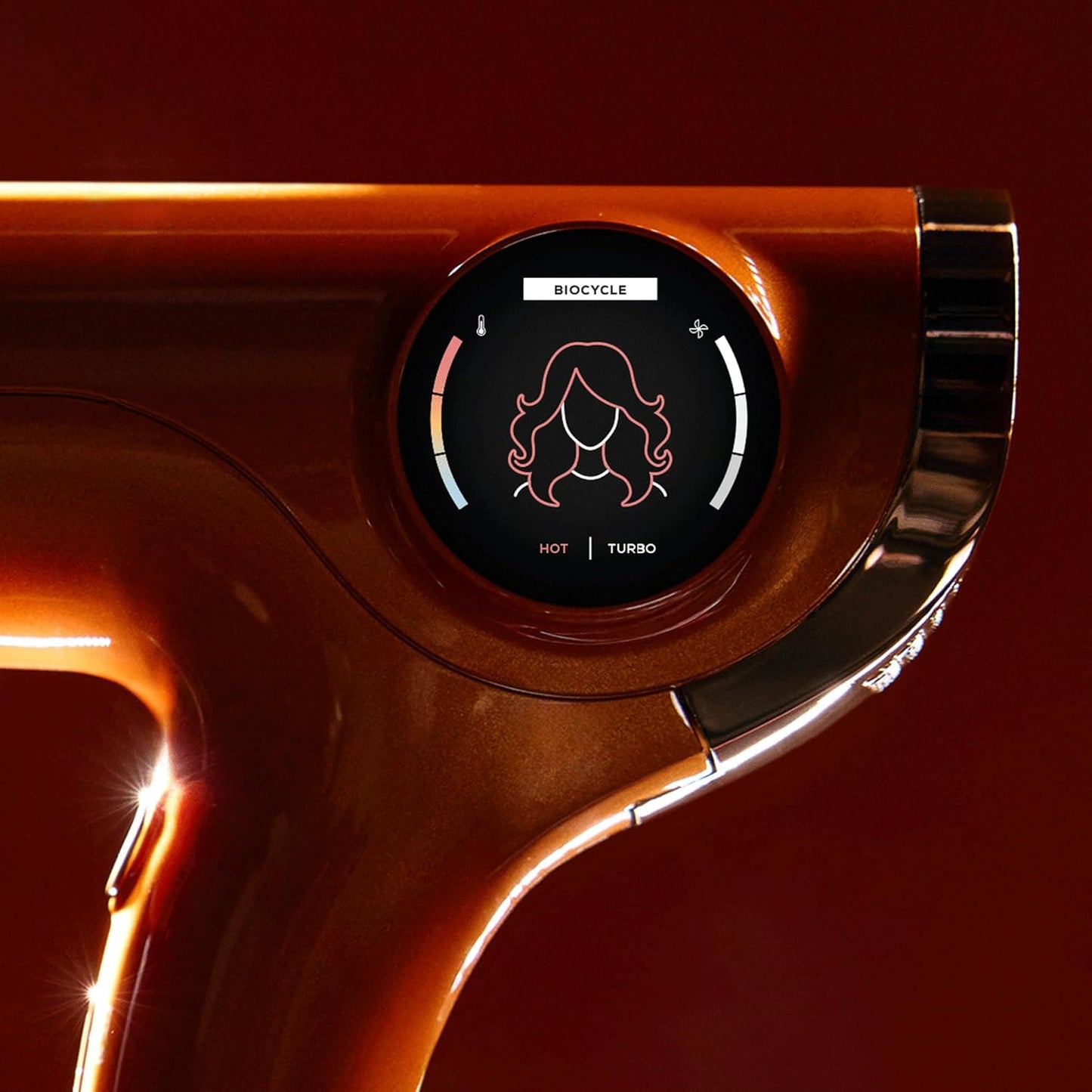 SUTRA Professional Ionic Hair Dryer - Healthy Heat Technology, Intelligent Temp Control | LED Display, Diffuser & Concentrator