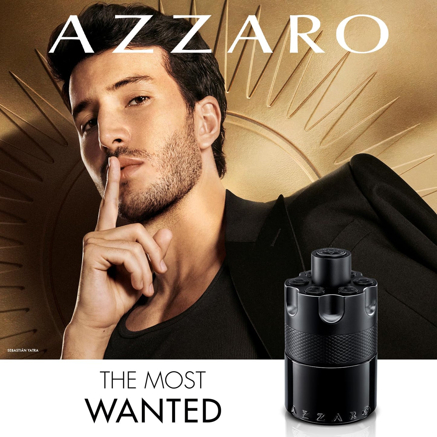 Azzaro The Most Wanted Eau de Parfum Intense - Long Lasting Woody Ambery Spicy Fougère Cologne for Men - With Notes of Bold Woody Accord, Spicy Cardamom, and Addictive Toffee Accord - 1.6 Fl Oz