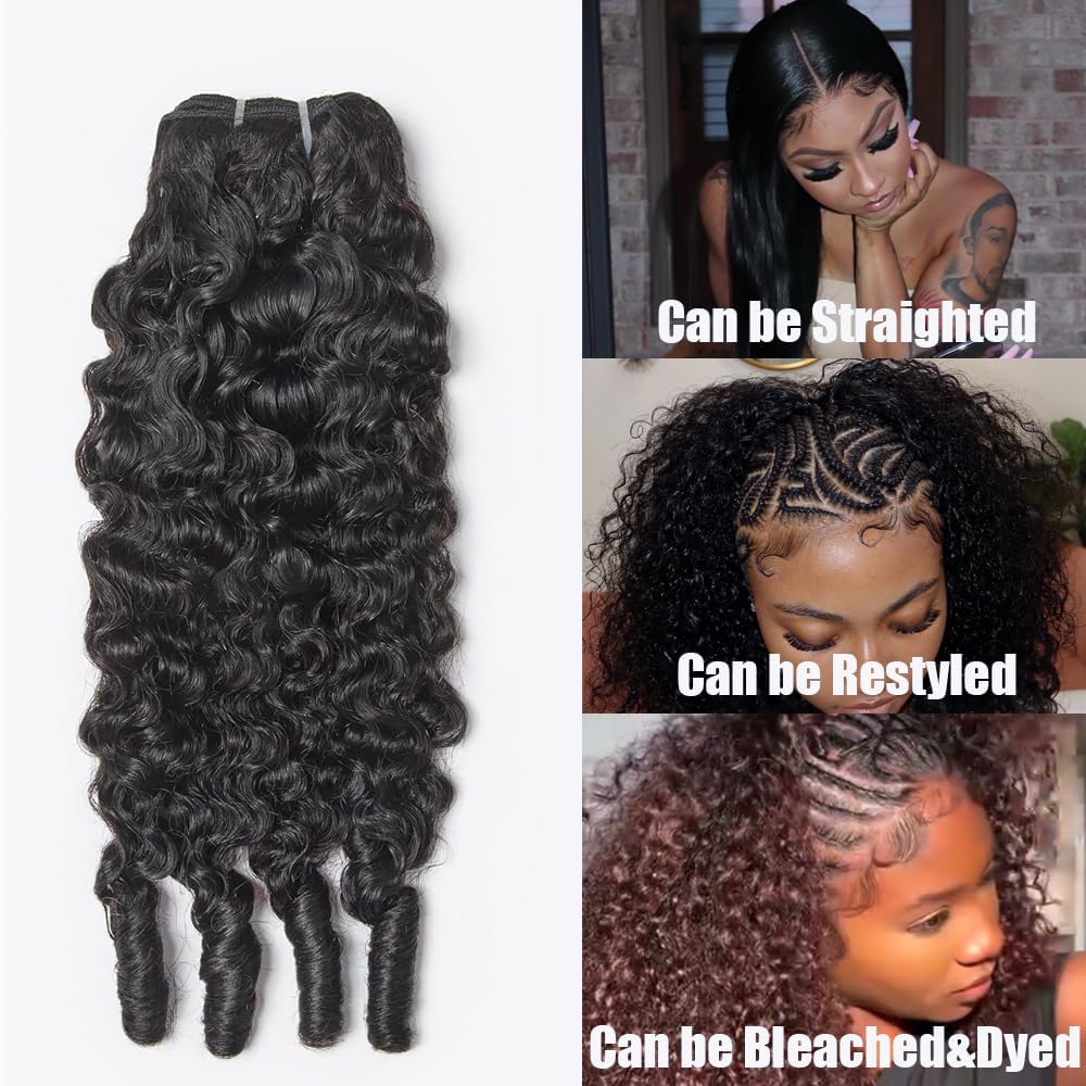 30 32 34 Inch Burmese Curly Bundles Curly Human Hair Bundle 300g Brazilian Virgin Hair 3 Bundles Burmese Curly Wet and Wavy Bundle Black Natural Color