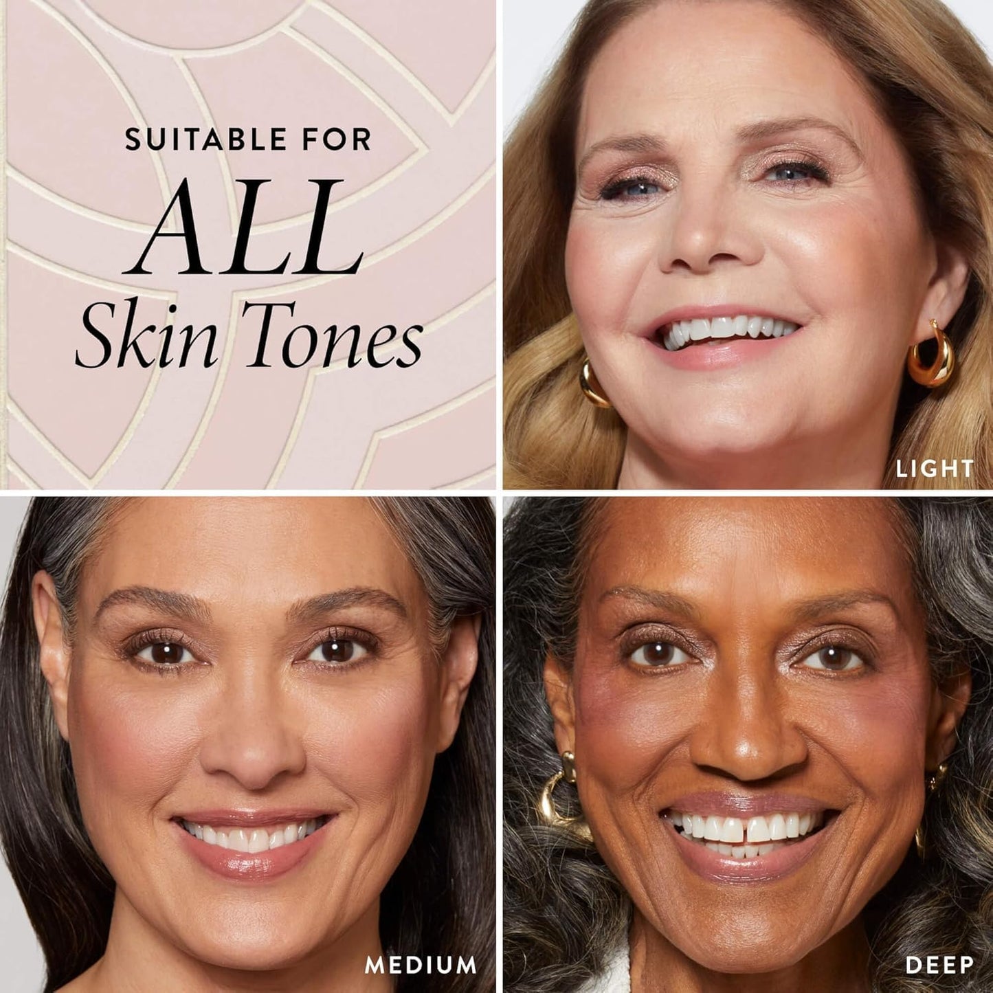 Laura Geller Baked Icons Complete Face Palette - All-in-One Makeup for Mature Skin | Porcelain Finish