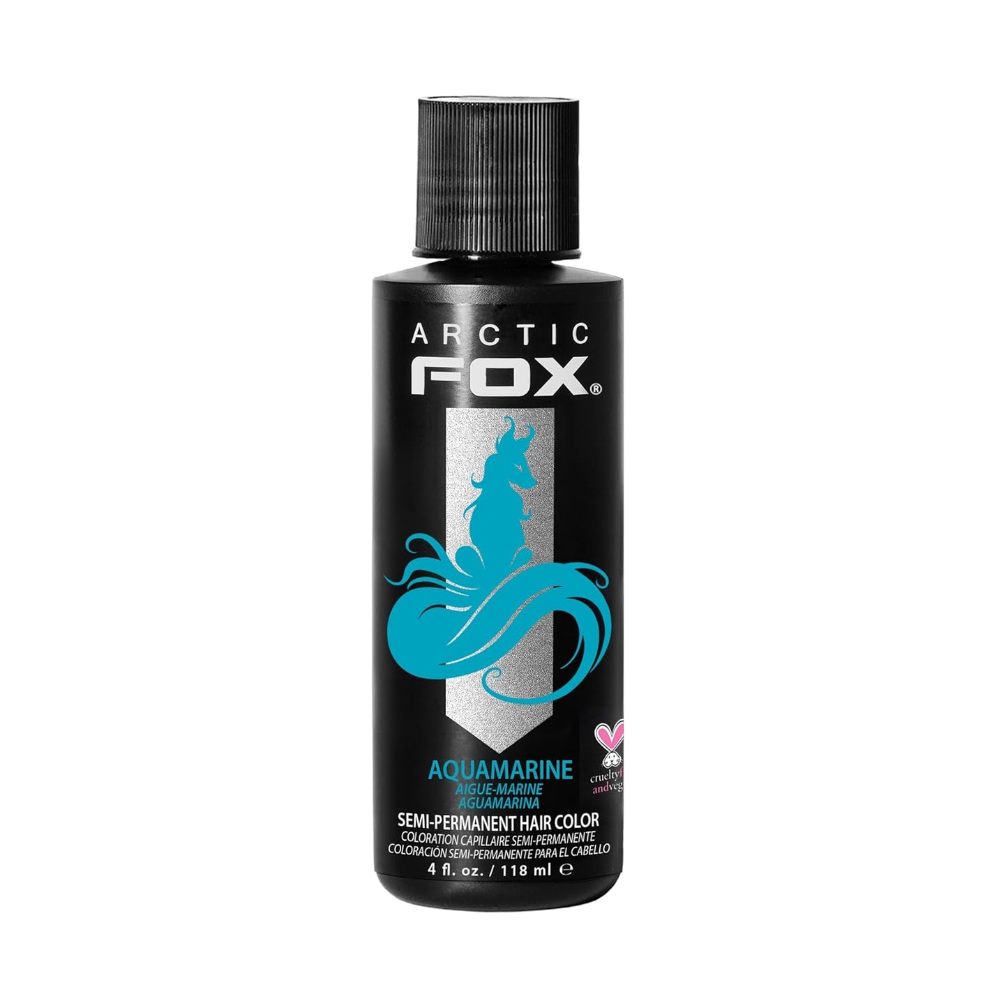 Arctic Fox Semi-Permanent Hair Dye - Vibrant Purple AF Color | Vegan, Ammonia-Free, 4 Fl Oz