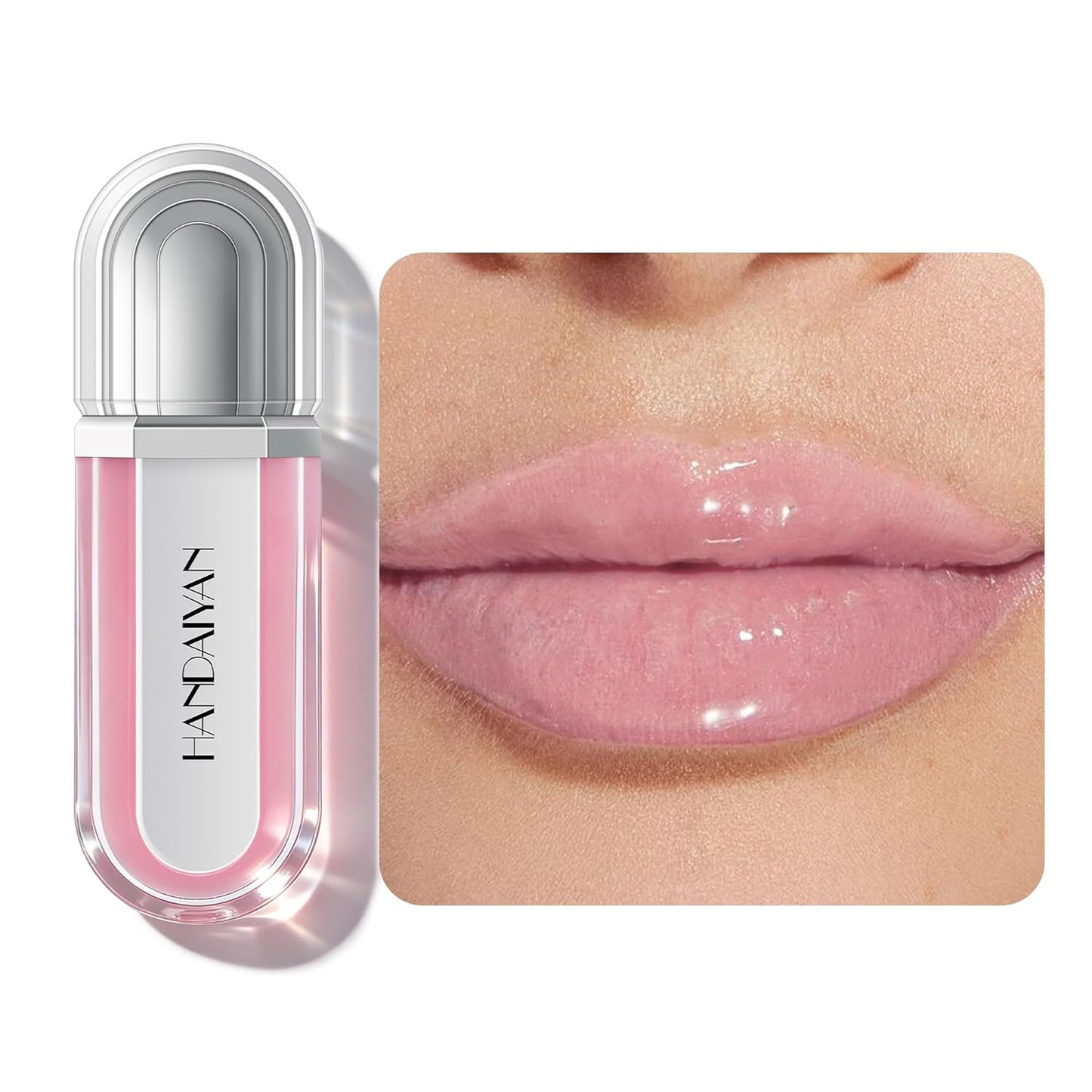 3D Hydra Lip Gloss - Plumping & Hydrating Non-Sticky Formula for Fuller Lips | Cherry Vinyl Shade