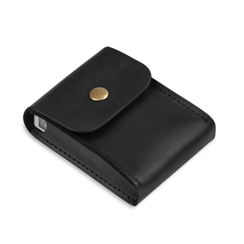 MAKYN Playing Card Case, Leather Case for Board Games, Playing Card Holder, Card Deck Holder (Black)