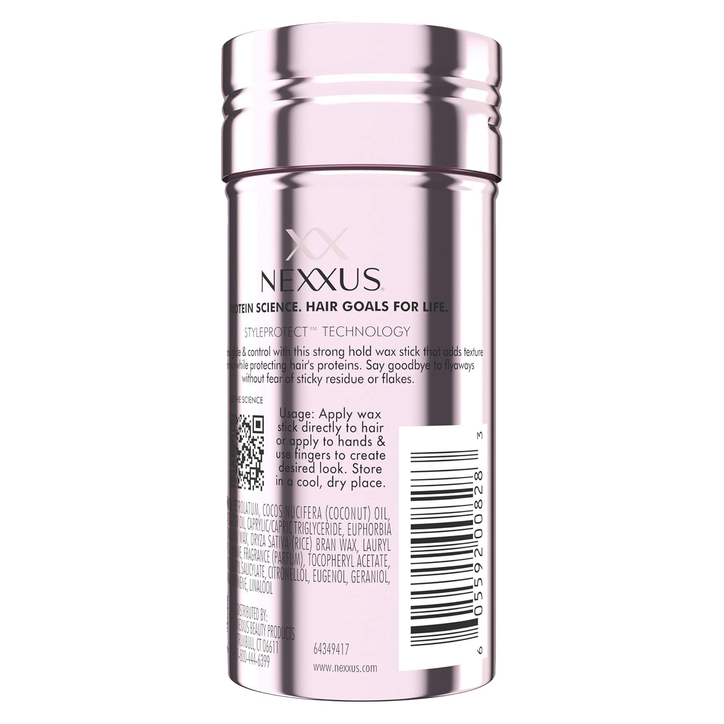 Nexxus Hair Wax Stick - Strong Hold Styling Slick Stick with Styleprotect Technology | 2.33 oz