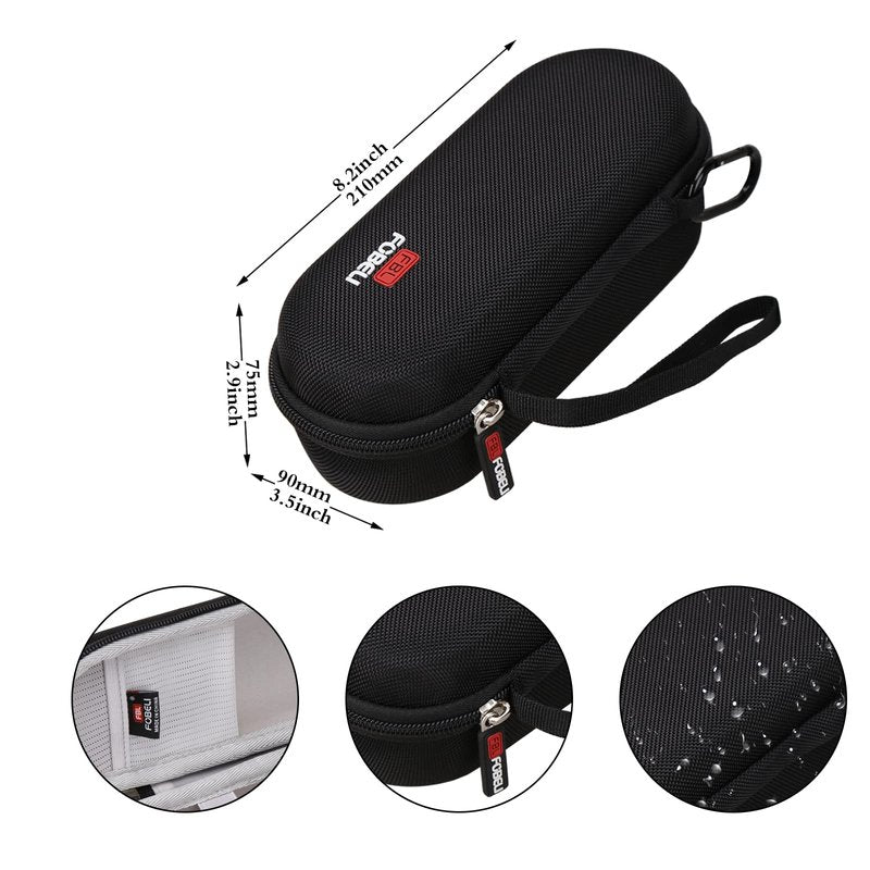FBLFOBELI Hard Storage Case for Norelco Shaver 2100 2300 3500 6800 3100 5500 5100 5300 5700 6880 7000 7100 7200 9000, Also fits for Braun Series 3/Series 5/Series 7/Series 9 Rotary Shaver (Case Only)