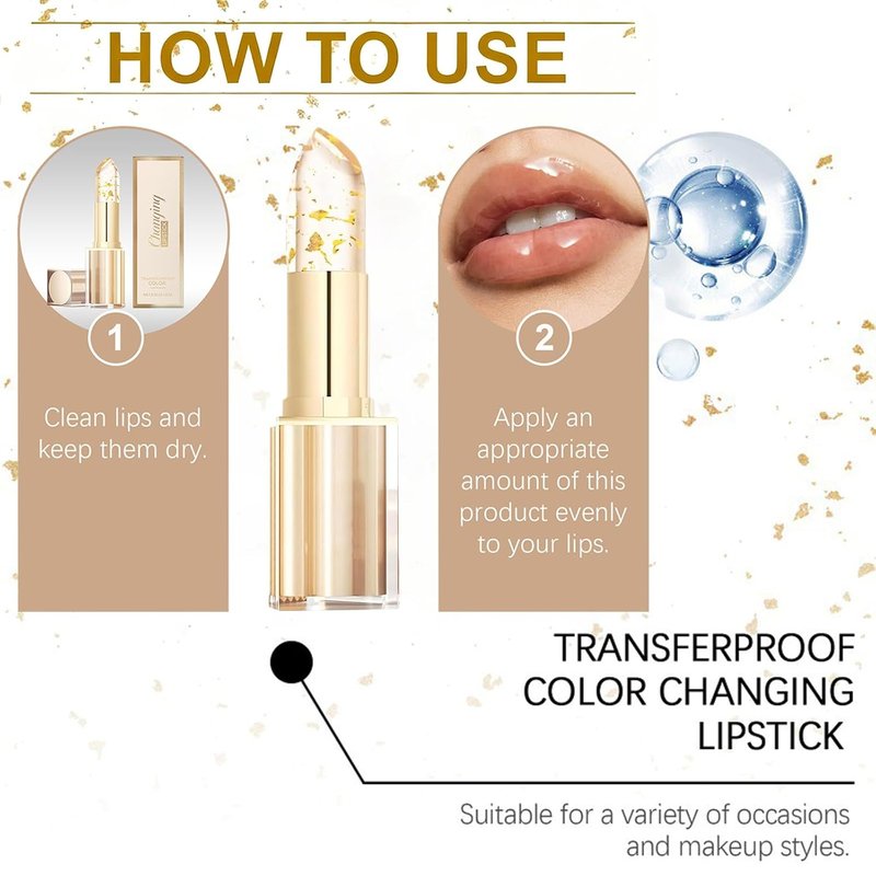 Color Changing Lipstick - Skin-Adaptive, Long-Lasting & Moisturizing | 2PCS Set for Women