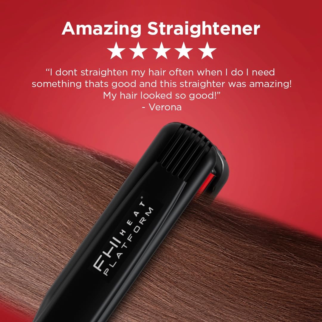 FHI Heat Tourmaline Hair Straightener - Professional Styling Tool for All Hair Types