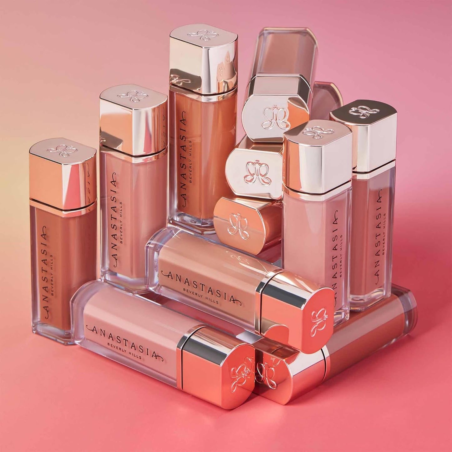 Anastasia Beverly Hills Lip Velvet - Soft Matte Velvet Lip Mousse with Full-Pigment Color for Smooth Blurred Lips and Lightweight Comfortable Wear - Pale Mauve