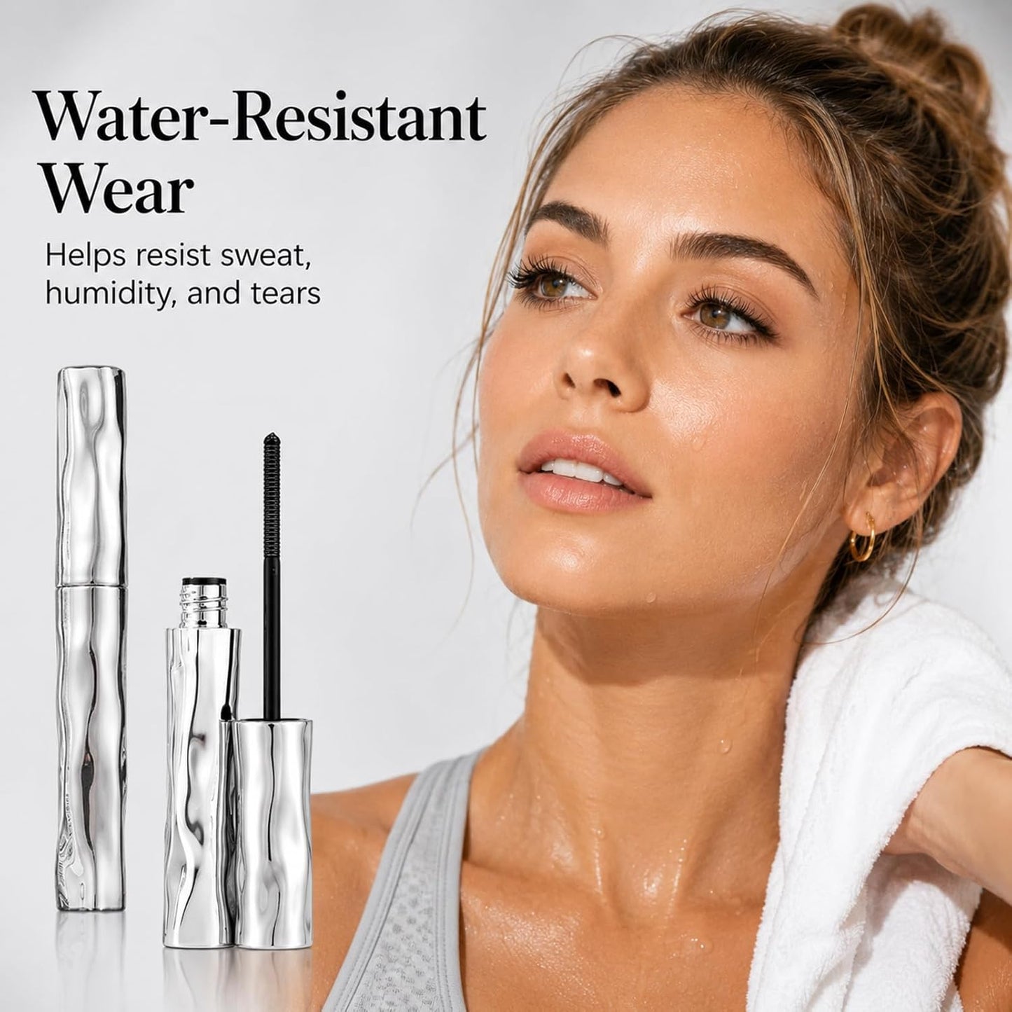 Volumizing Mascara for Dramatic Lashes - Long-Lasting, Waterproof Formula
