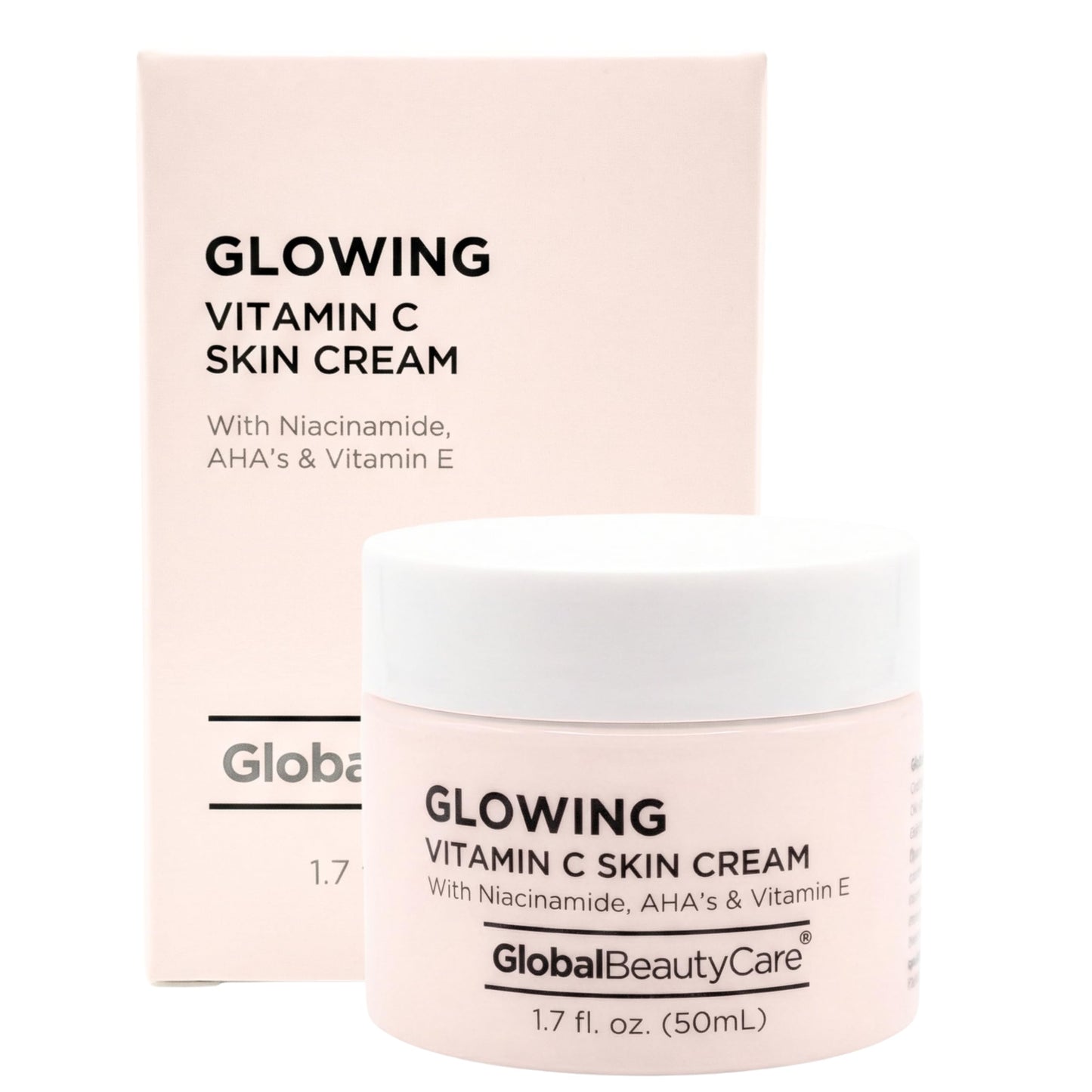 Global Beauty Care Vitamin C - Skin Cream with Niacinamide, AHA & Vitamin E, available in 1, 2, 3 Pack