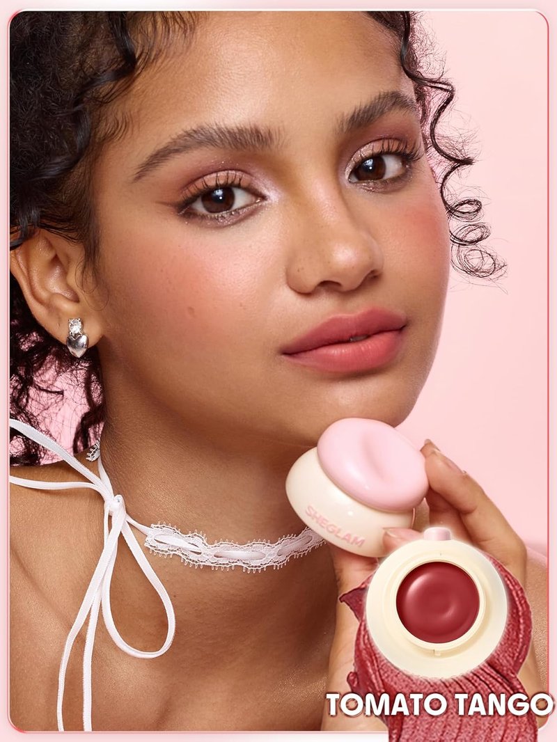 Bounce Putty Pocket Lip Pot - Velvet Matte Lip Gloss | High Pigment Tomato Tango Color with Brush