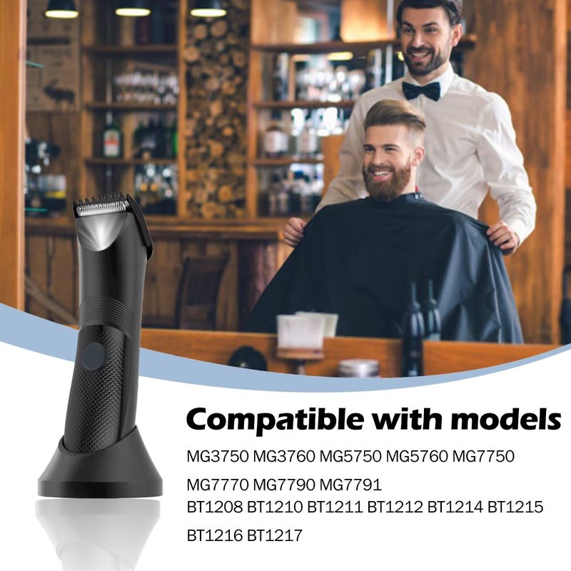 2025 Upgraded Replacement Trimmer 7mm Beard Stubble Hair Gude Guard Comb for Philips Norelco Multigroom MG3750 MG3757 MG3758 MG3760 MG3910 MG5700 MG5720 MG5730